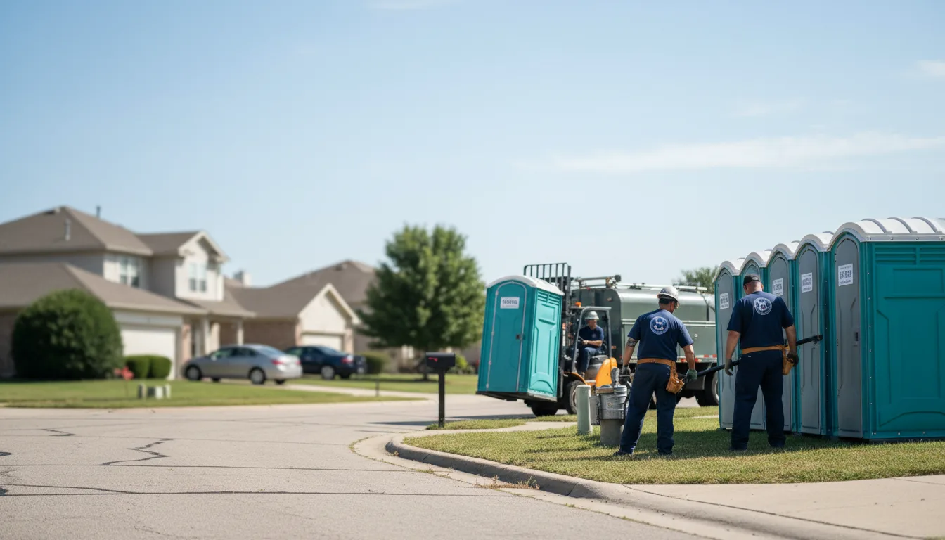 Porta Potty Rental in Waukee, IA near me